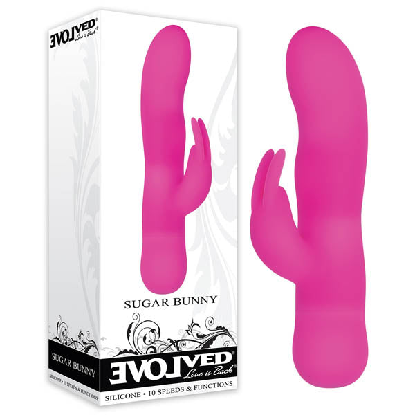 Sugar Bunny - Pink 17.1 cm (6.75) Rabbit Vibrator