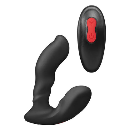 Envy Sidetrack Contoured P-Spot Vibrator - Black USB Rechargeable Prostate Massager with Wirele