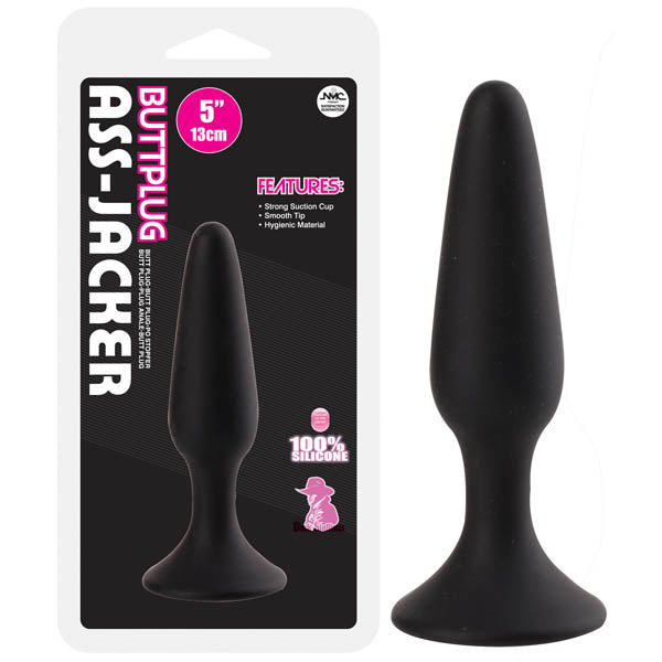 Ass-jacker - Black 13 cm (5) Butt Plug