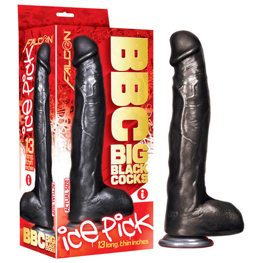 BBC (Big Black Cocks) - Ice Pick - Black 33 cm (13) Dong