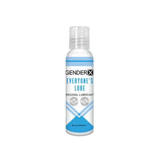 Gender X EVERYONES LUBE - 60 ml - Water Based Lubricant - 60 ml Bottle