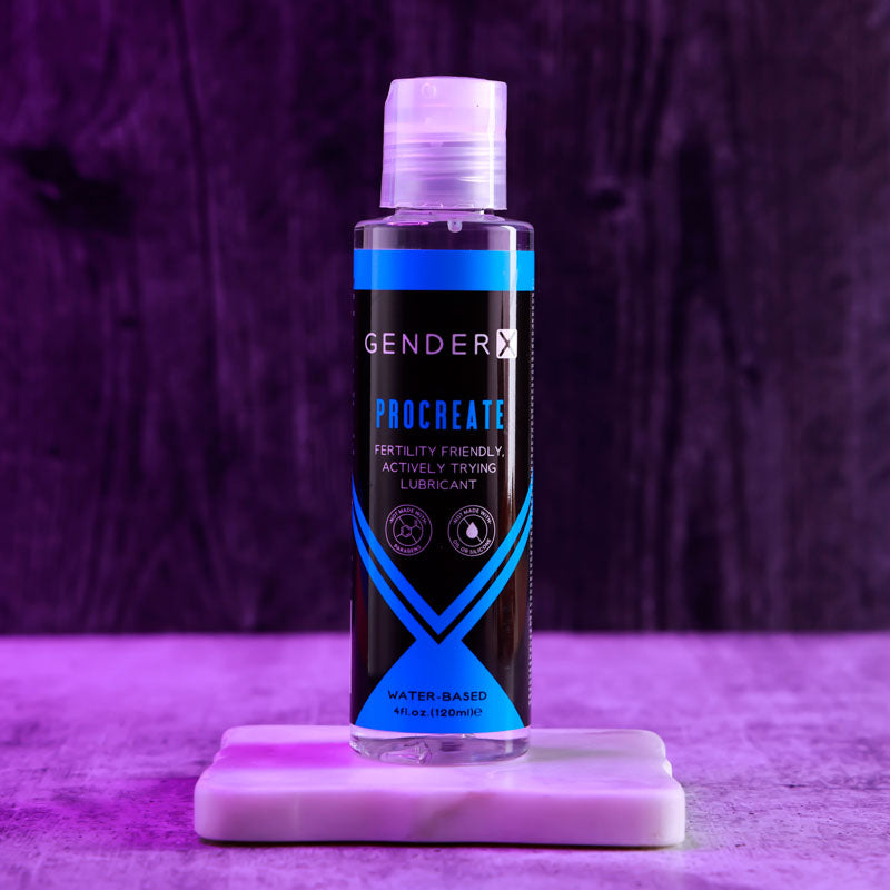 Gender X PROCREATE - 120 ml - Fertility Friendly Water Based Lubricant - 120 ml