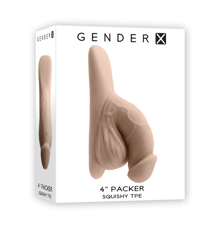 Gender X 4 PACKER - Light - Flesh 10 cm Packer