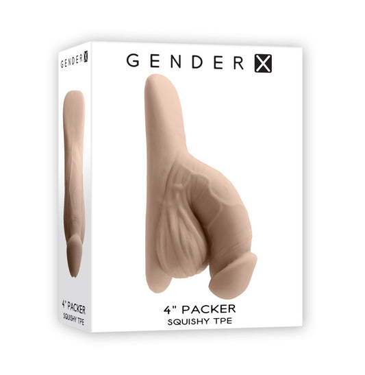 Gender X 4 PACKER - Light - Flesh 10 cm Packer