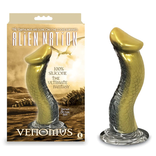 Alien Nation - Venomus - Gold 22.9 cm Snake Fantasy Dong