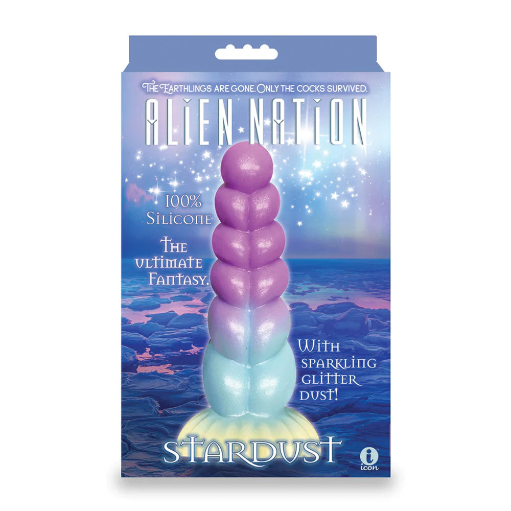 Alien Nation - Stardust - Glitter Rainbow 21 cm Fantasy Dong