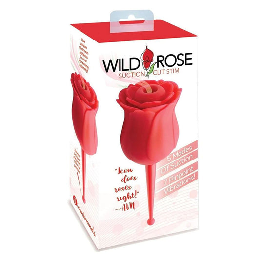 Wild Rose Le Point - Red USB Rechargeable Air Pulse Stimulator