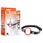 Orange Is The New Black - Blow Gag - Black/Orange Open Mouth Gag