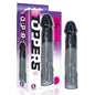 The 9s Toppers - Black 7.6 cm (3) Penis Extension Sleeve