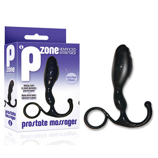 The 9s P- Zone Advanced - Black Prostate Massager