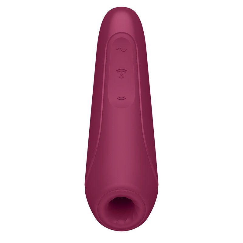 Satisfyer Curvy 1+ - App Contolled Touch-Free USB-Rechargeable Clitoral Stimulator with Vibrati