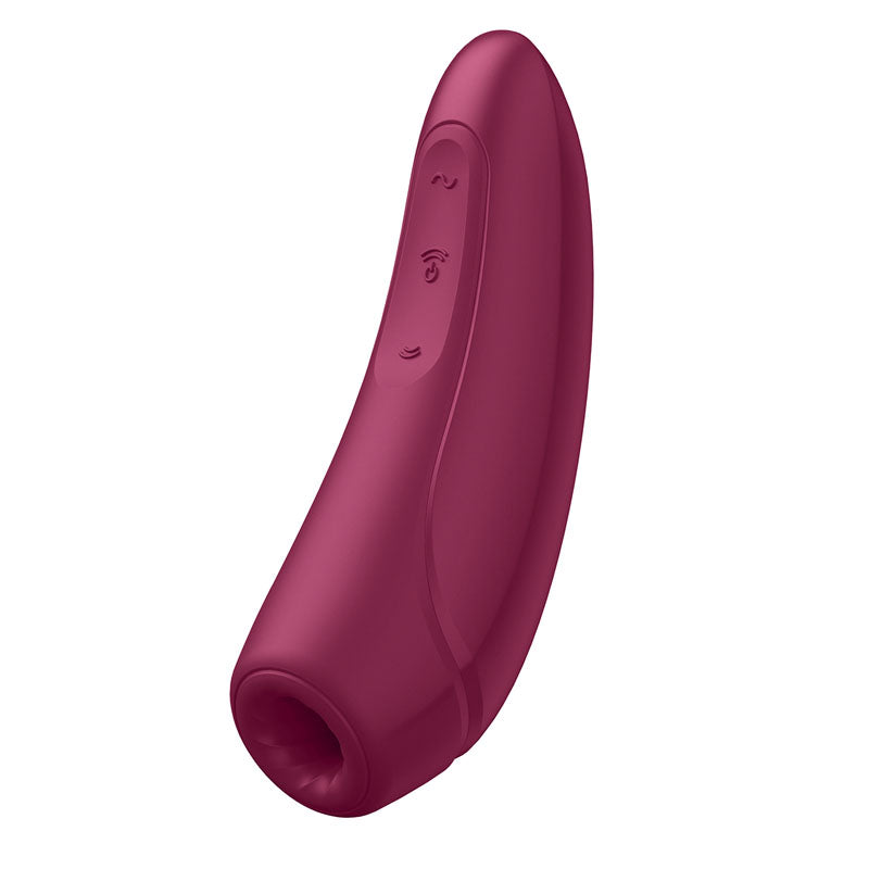 Satisfyer Curvy 1+ - App Contolled Touch-Free USB-Rechargeable Clitoral Stimulator with Vibrati