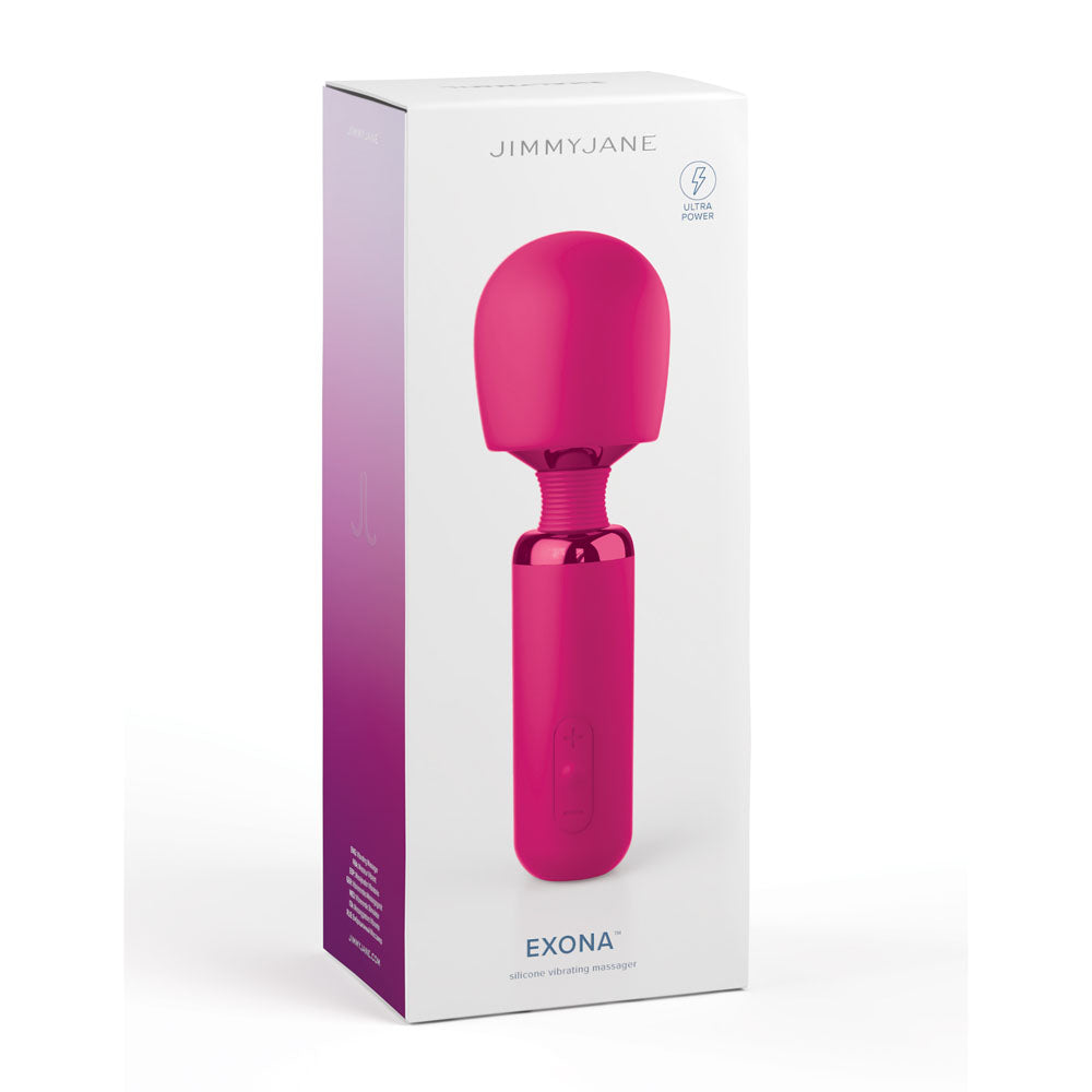 JimmyJane Exona - Pink 18.3 cm USB Rechargeable Massage Wand