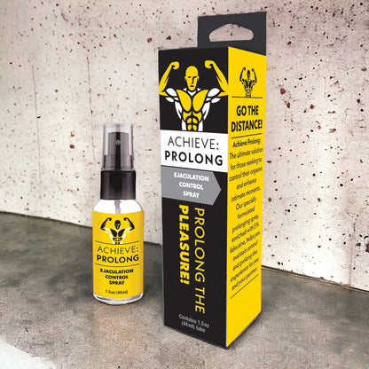 Achieve: Prolong - Ejaculation Control Spray for Men - 29 ml Spray