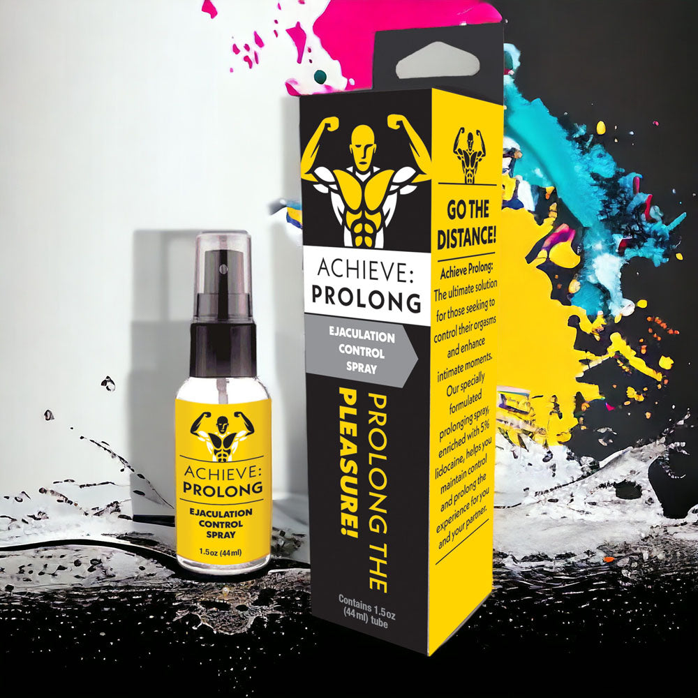 Achieve: Prolong - Ejaculation Control Spray for Men - 29 ml Spray