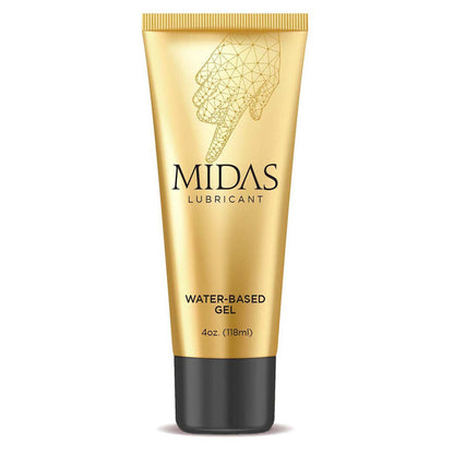 Midas Water Based Gel - Water Based Gel Lubricant - 118 ml Tube