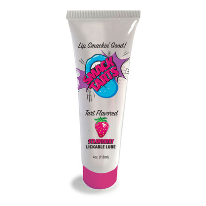 Smack Tarts - Sour Strawberry - Sour Strawberry Flavoured Lubricant - 120 ml Tube