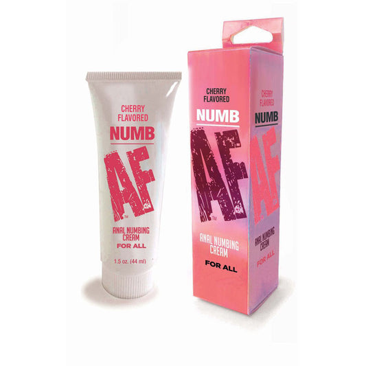 Numb AF - Cherry - Cherry Flavoured Anal Numbing Cream - 44 ml Tube