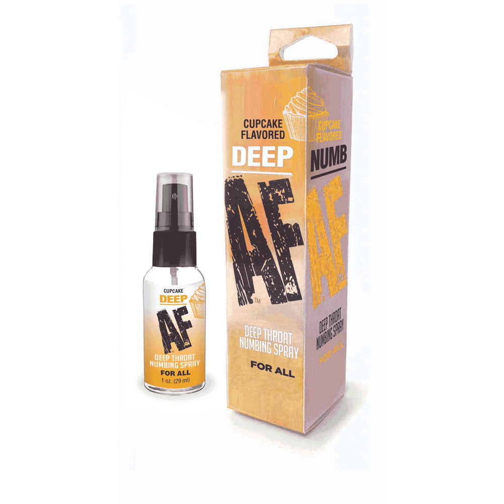 Deep AF - Cupcake - Cupcake Flavoured Deep Throat Spray - 29 ml