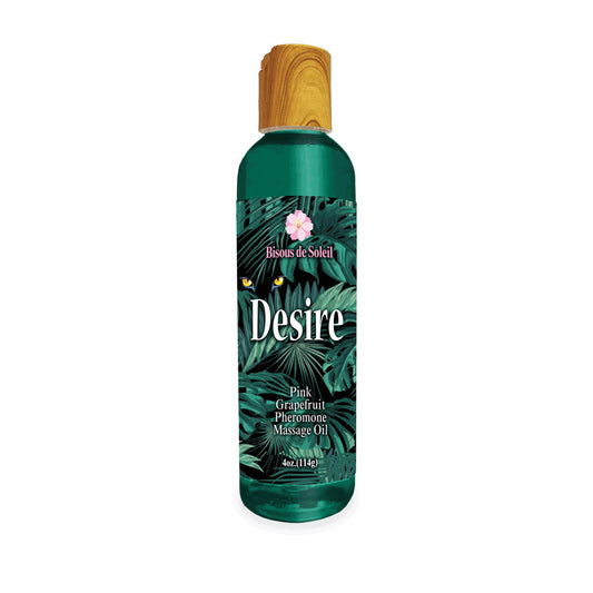 Desire Pheromone Massage Oil - Pink Grapefruit Scented Pheromone Massage Oil - 118 ml