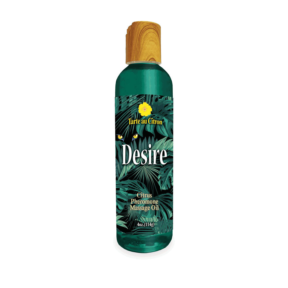 Desire Pheromone Massage Oil - Citrus Scented Pheromone Massage Oil - 118 ml