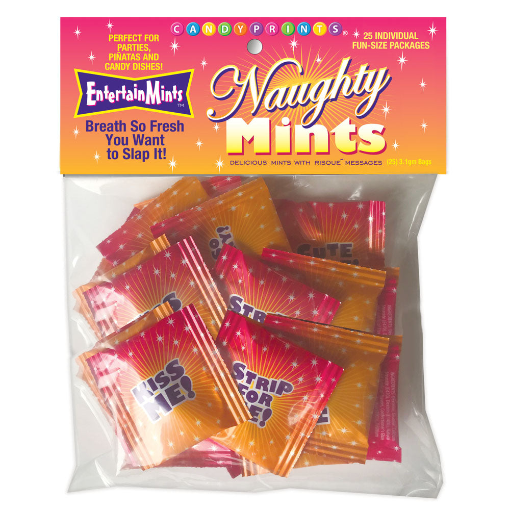 Naughty Mints - Bulk Bag of 25 Party Packs