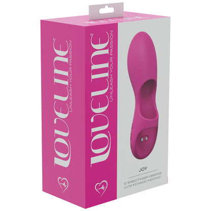 LOVELINE Joy - Pink - Pink USB Rechargeable Finger Stimulator