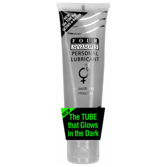 Four Seasons Glow In The Dark Lubricant - Glow N Dark Personal Lubricant - 100 ml Tube