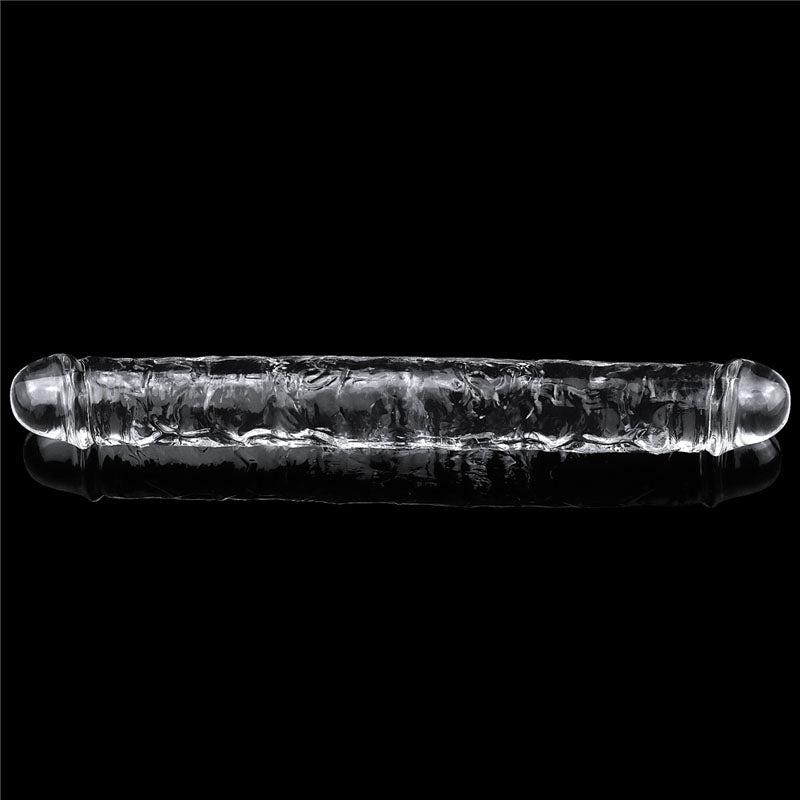 Flawless Clear Double Dildo 12 - Clear 30 cm Double Dong