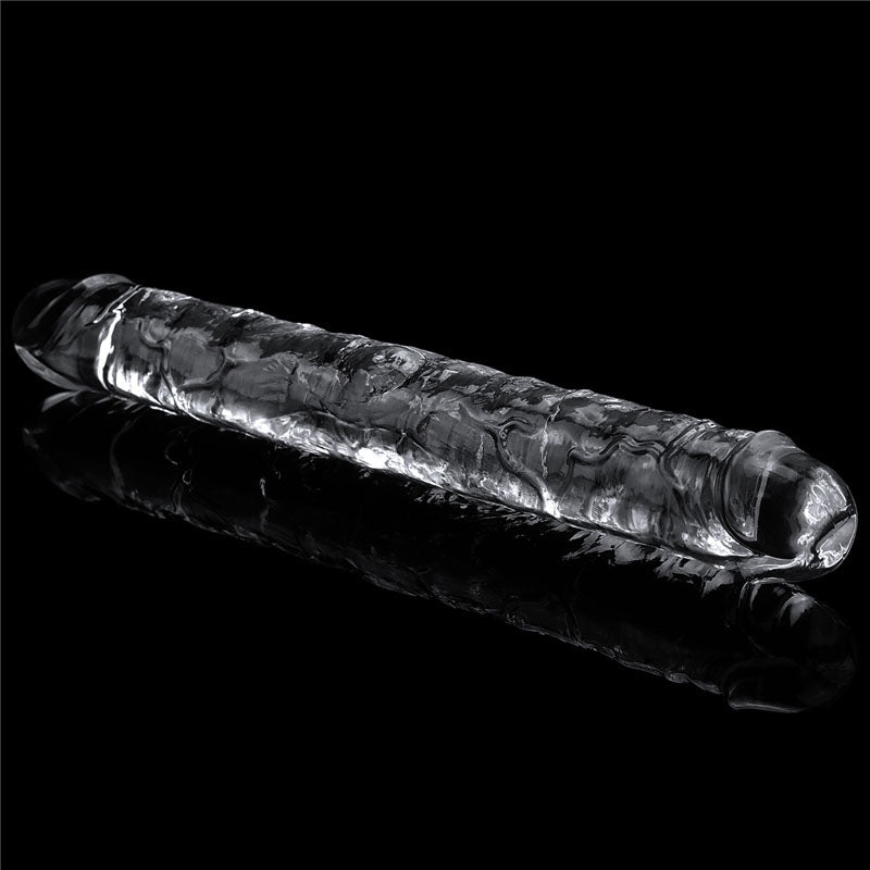 Flawless Clear Double Dildo 12 - Clear 30 cm Double Dong