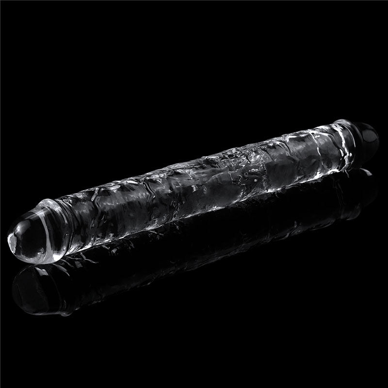 Flawless Clear Double Dildo 12 - Clear 30 cm Double Dong