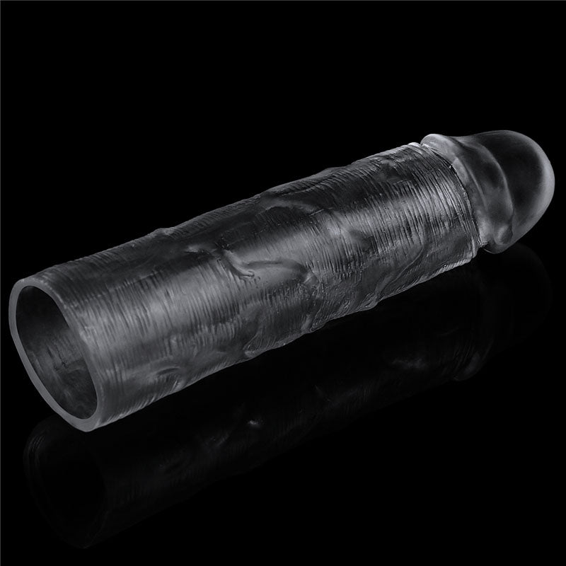 Flawless Clear Penis Sleeve 1 - Clear 2.5 cm Penis Extender Sleeve