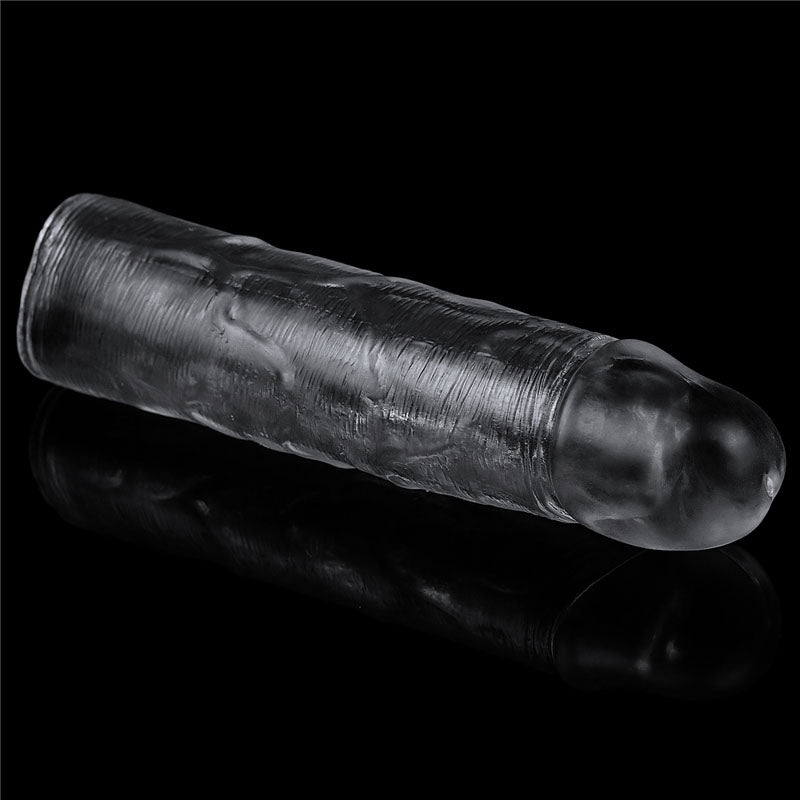 Flawless Clear Penis Sleeve 1 - Clear 2.5 cm Penis Extender Sleeve