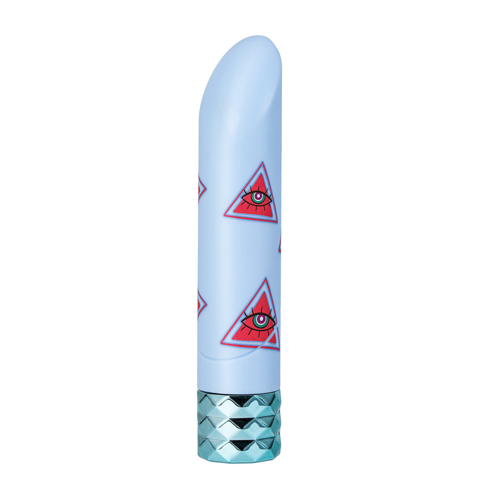 Maia GRATEFUL DEB - Light Blue 12 cm USB Rechargeable Bullet