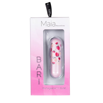 Maia Bari - Baby Pink 7.6 cm USB Rechargeable Bullet