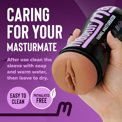 Masturmate - Vagina - Mocha - Brown Vagina Stroker