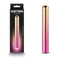 Chroma Sunrise - Large - Metallic Pink/Gold 13.8 cm USB Rechargeable Vibrator