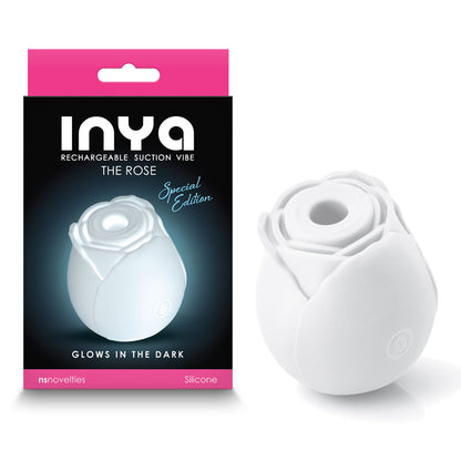 INYA The Rose - Glow - Glow In The Dark Clitoral Air Pulsation Stimulator