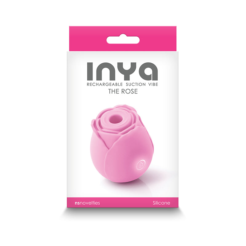 INYA The Rose - Pink - Pink Clitoral Air Pulsation Stimulator