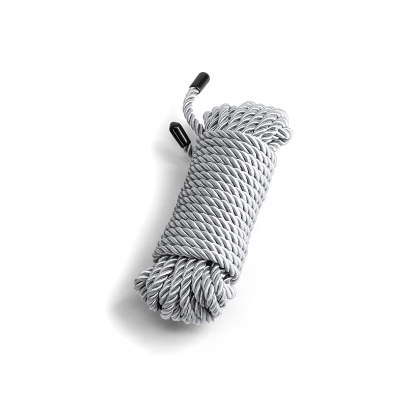 Bound Rope - Silver - Silver Bondage Rope - 7.6 metre length