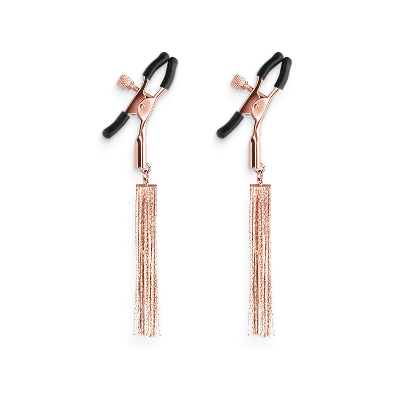 Bound Nipple Clamps - D2 - Rose Gold - Rose Gold Nipple Clamps - Set of 2