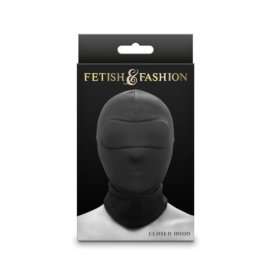 Fetish & Fashion - Closed Hood - Black - Black Hood