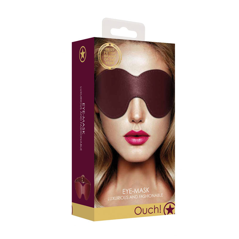 OUCH! Halo - Eyemask - Burgundy Eye Mask