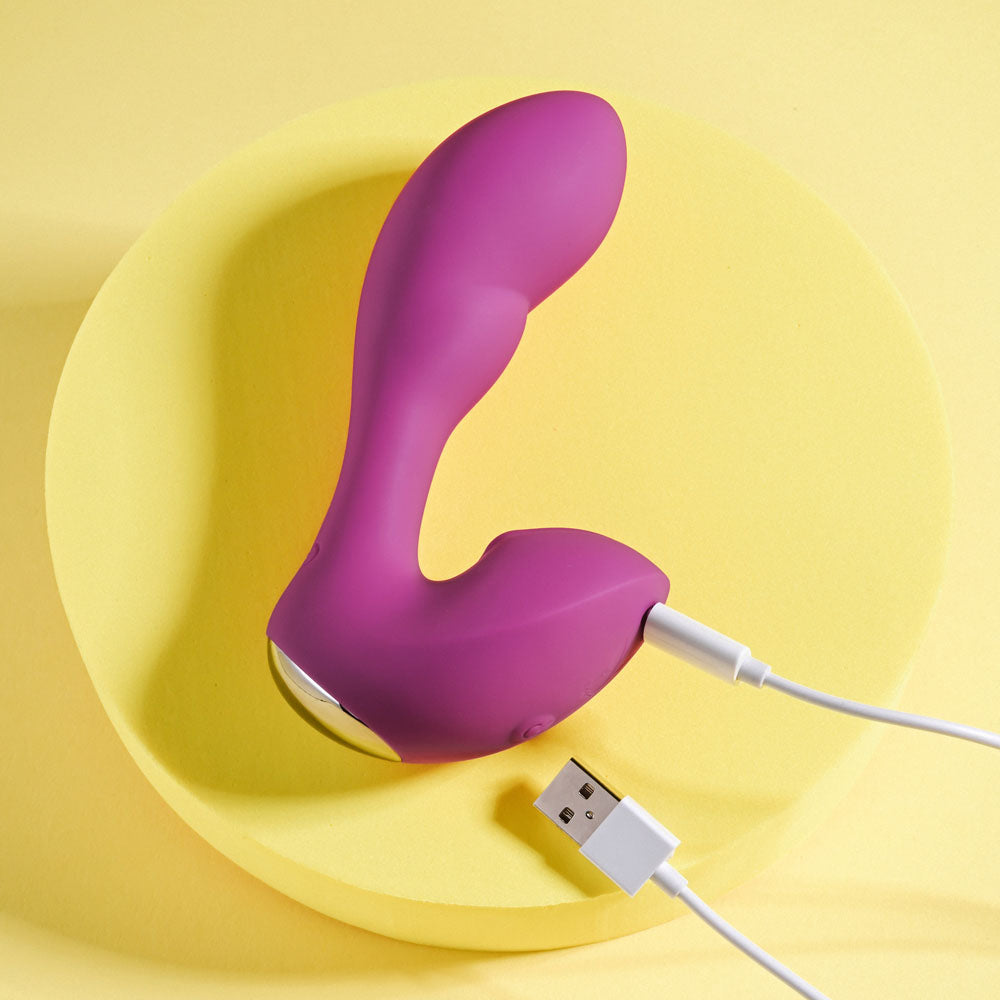 Playboy Pleasure ARCH - Purple 14.1 cm USB Rechargeable G-Spot Vibrator