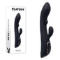 Playboy Pleasure THATS THE SPOT - Black 23.3 cm USB Rechargeable Rabbit Vibrator with G-Spot Ta