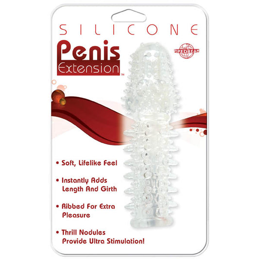 Silicone Penis Extension - Clear 14 cm (5.5) Sleeve