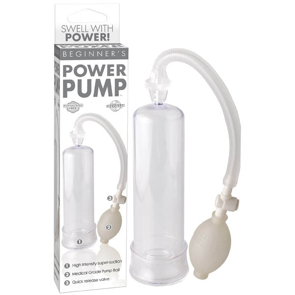 Beginners Power Pump - Clear Penis Pump