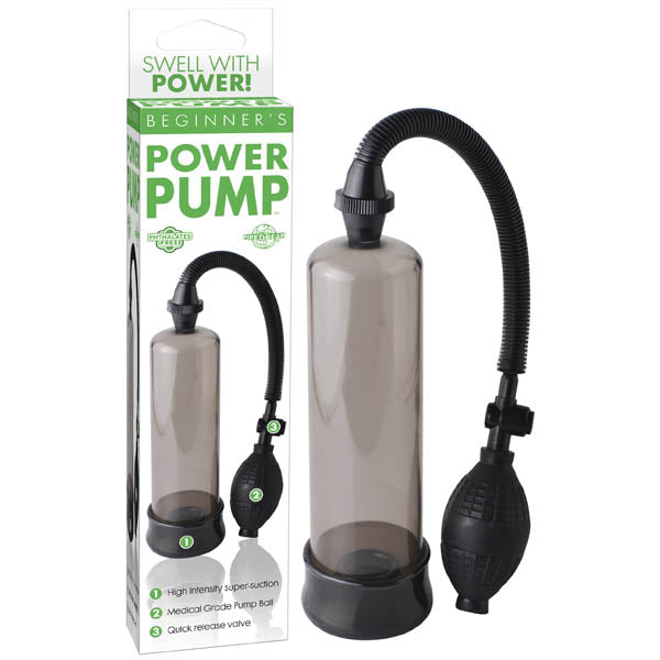 Beginners Power Pump - Smoke Penis Pump