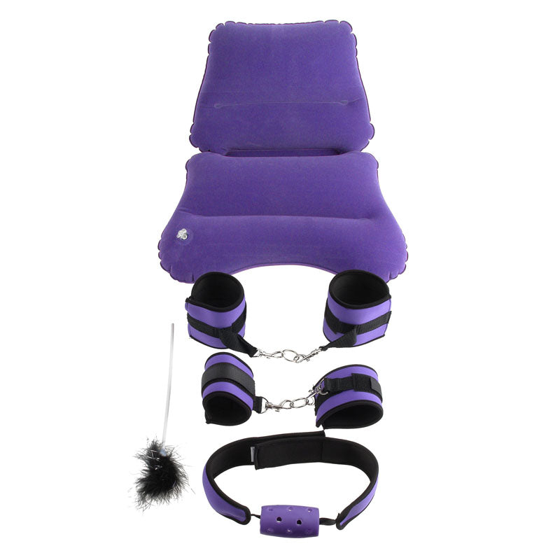 Fetish Fantasy Series Purple Pleasure Bondage Set - 8 Piece Set