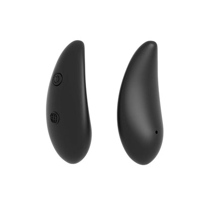 Anal Fantasy Collection Remote Control Silicone Plug - Black 10 cm (4) Rechargeable Vibrating B